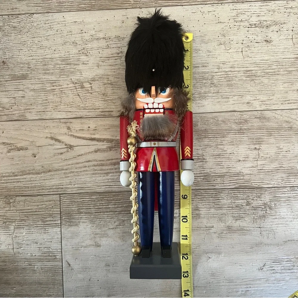 Nutcracker Vintage German- British KWO Tambourmajor - Drum Major 12 inch Rare